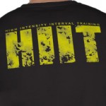 back of tshirt says HIIT